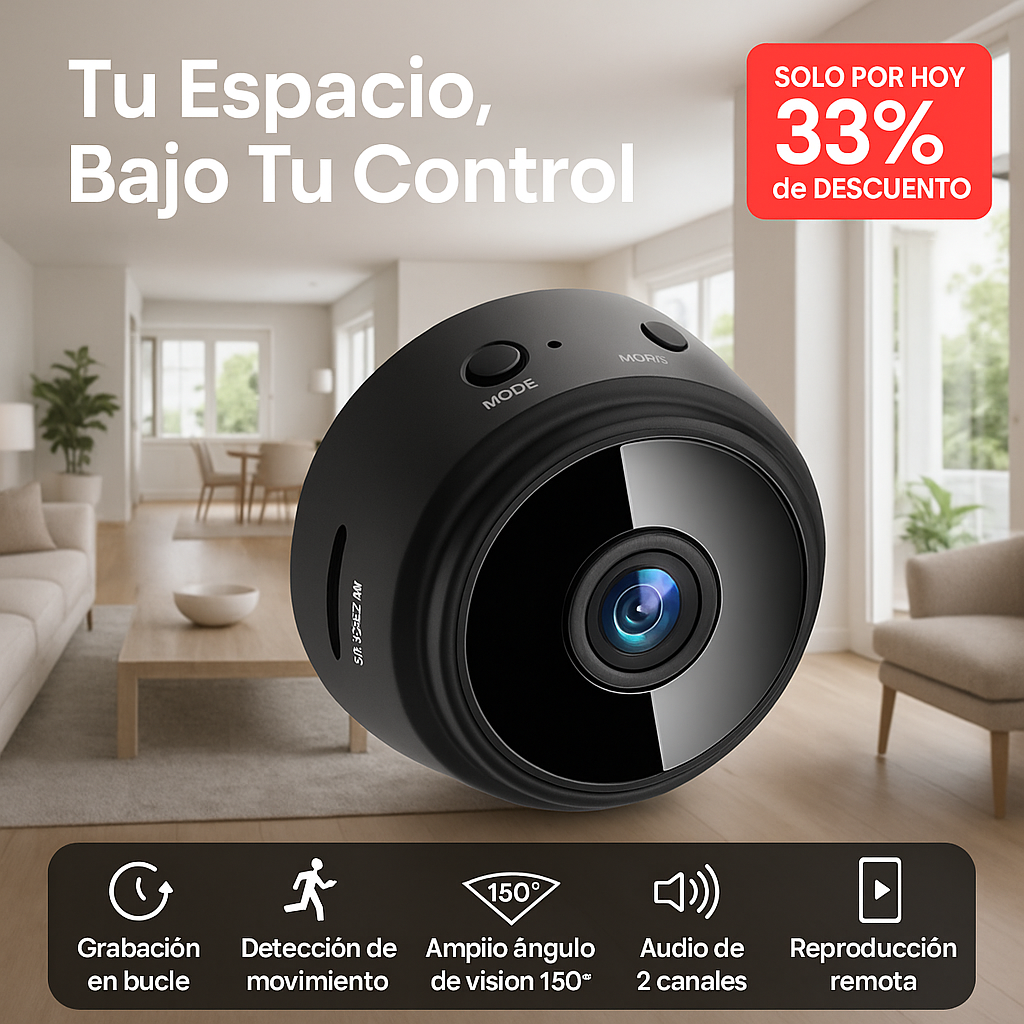 VigilEye - Mini Cámara De Seguridad