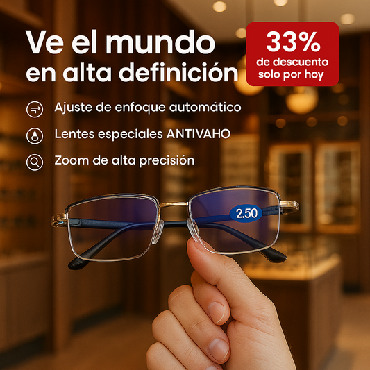 Lentes Smart Zoom - Ve el mundo en alta definición 👓
